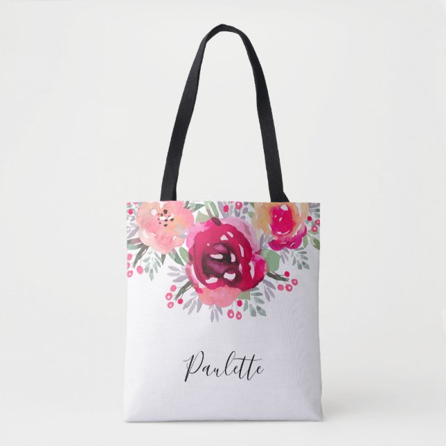 Bridesmaid Gift Personlig Tygkasse (Framsida)