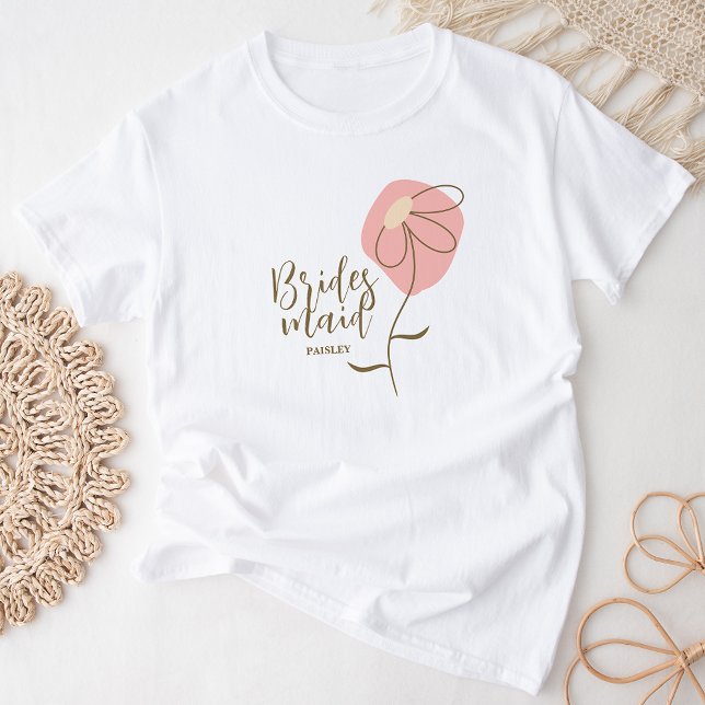 Bridesmaid Gifts T-Shirt - Golden Daisy (Skapare uppladdad)