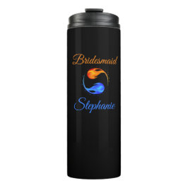 Bridesmaid Gifts- Twin Flame-Black-