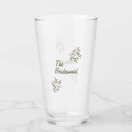 Bridesmaid Glass Glaskopp