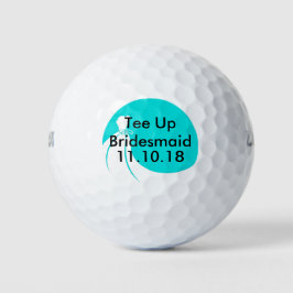 Bridesmaid Golf Boll Inbjudan
