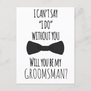 Bridesmaid Groomsman Frieri kort
