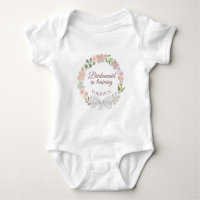 Bridesmaid in Training Rosa Blommigt WANDERCute Cu
