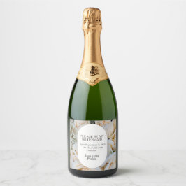 Bridesmaid-inbjudan Bubly Champagne Prosecco