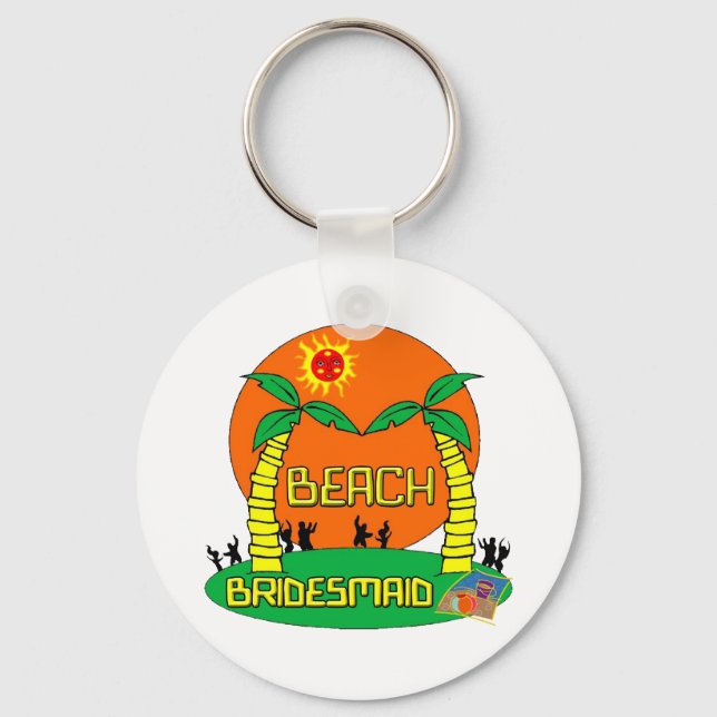 Bridesmaid Keychain Nyckelring (Framsida)