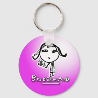Bridesmaid Keychain Nyckelring