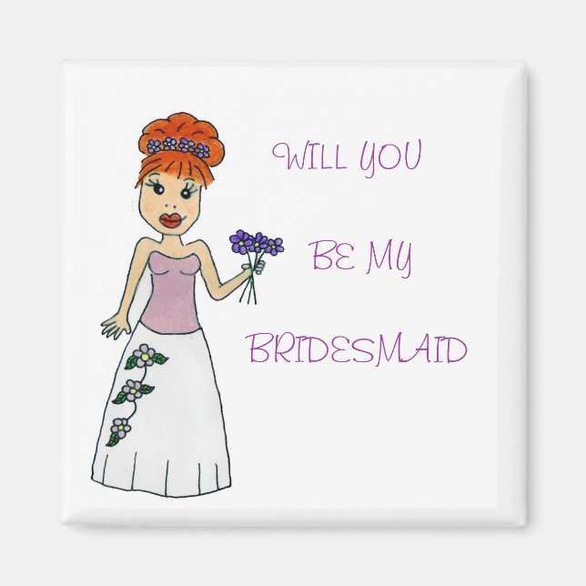 Bridesmaid Magnet (Framsidan)