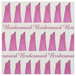 Bridesmaid Maid of honor Dress Brudens sida Gown Tyg