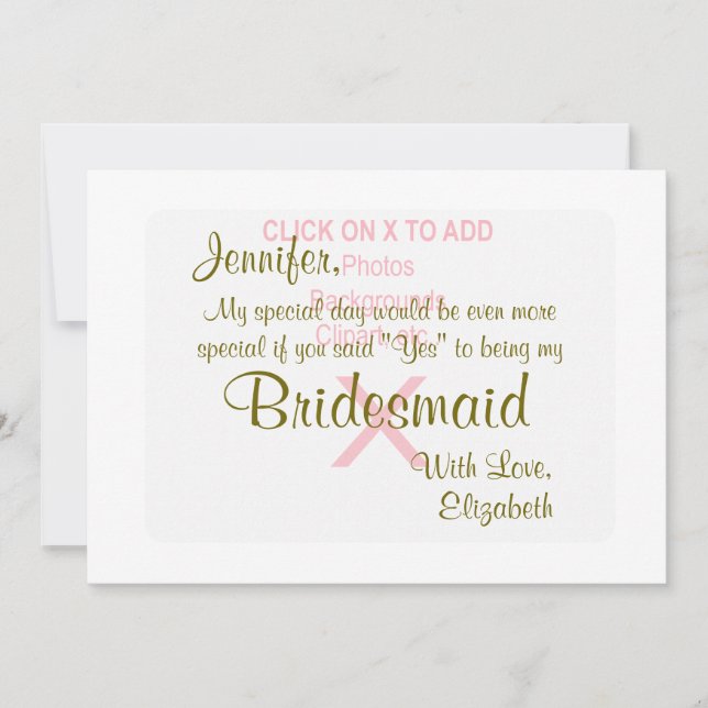 Bridesmaid | Mall (Framsida)