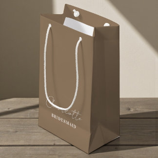 Bridesmaid | Minimalist Script Natural 