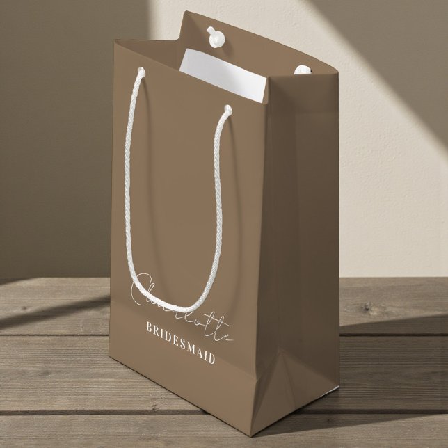 Bridesmaid | Minimalist Script Natural  (Skapare uppladdad)