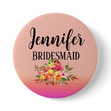 Bridesmaid | Modern Blommigt Personlig
