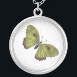 Bridesmaid Necklace Butterfly Brocade grönt Silverpläterat Halsband<br><div class="desc">Butterfly Brocade Bridesmaid Necklace i fern grönt är en underbar gåva till dina deltagare, särskilt om du har använt detta tema för bröllop. Detta är en del av Butterfly Brocade-samlingen för Bröllop. Det kommer att finnas fyra andra färgrutor med jewelton tillgängliga, friland, lila, rött och en underbar grönt. Bakgrunden är...</div>