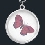 Bridesmaid Necklace Butterfly Brocade röd Silverpläterat Halsband<br><div class="desc">Butterfly Brocade Bridesmaid Necklace i Lila är en underbar gåva till dina deltagare, särskilt om du har använt detta tema för bröllop. Detta är en del av Butterfly Brocade-samlingen för Bröllop i garnet djupt rött. Det kommer att finnas fyra andra färgrutor med jewelton tillgängliga, påk, lila, koppar och en underbar...</div>