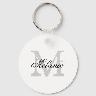 Bridesmaid-nyckelkedjor med anpassat namn monogram nyckelring