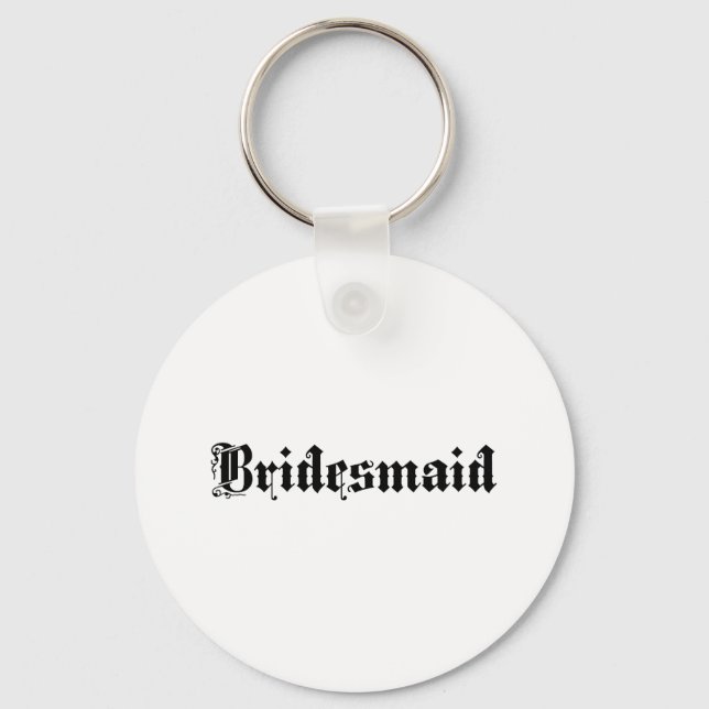 Bridesmaid Nyckelring (Framsida)