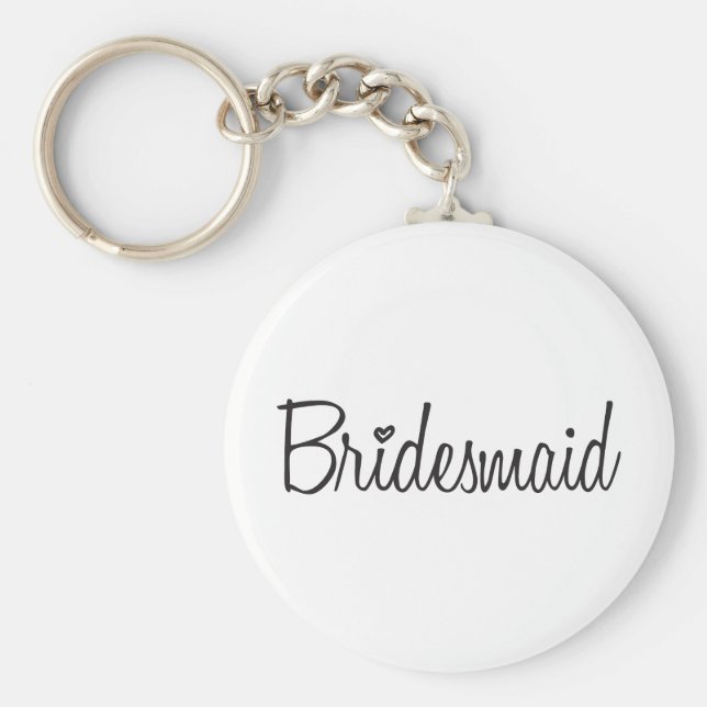 Bridesmaid Nyckelring (Framsidan)