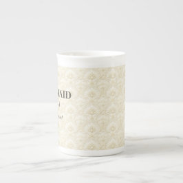 Bridesmaid | Ornamental Art Deco – Ivory Keepsake Benporslin Mugg