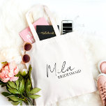 Bridesmaid Personlig Gift Ideas Tygkasse<br><div class="desc">"Få dina brudar att känna extra speciella med våra personliger från Zazzle! Vår samling innehåller en rad olika anpassaden som är perfekt för att visa din uppskattning för dem som står vid din sida på din stora dag.</div>