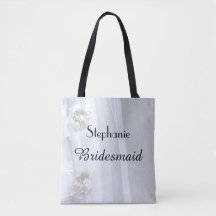 Bridesmaid Personlig Namn Faux Vintage Snöre