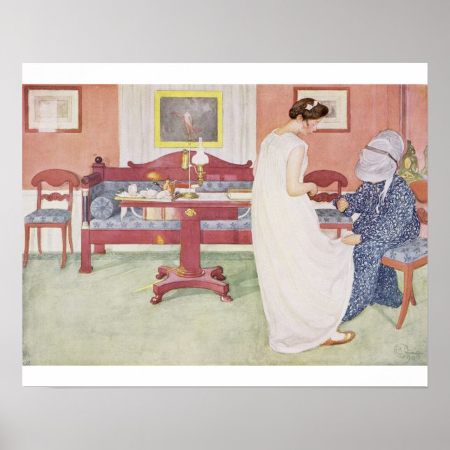 Bridesmaid, pub. in "Lasst Licht Hinin" ("Let") Poster (Framsidan)