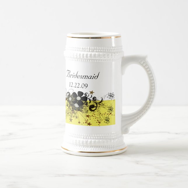Bridesmaid Stein - Gult Sejdel (Höger)