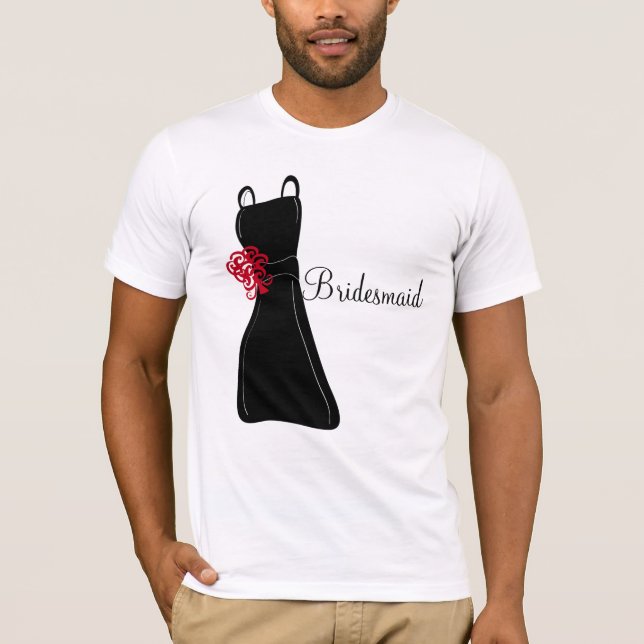 Bridesmaid T-shirt (Framsida)