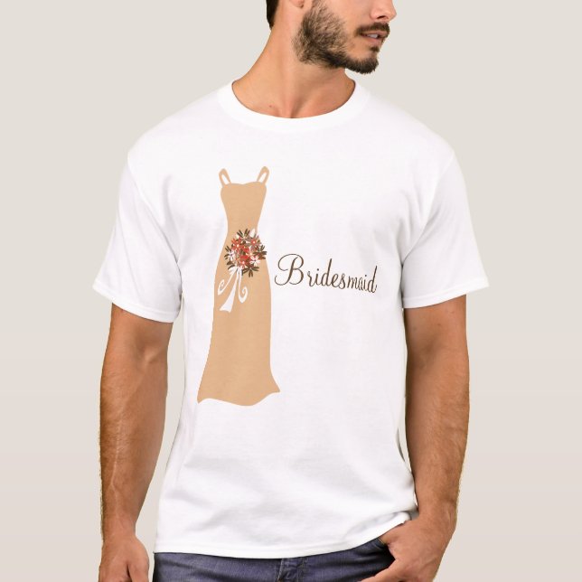 Bridesmaid Tee Shirt (Framsida)
