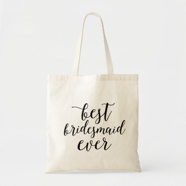 Bridesmaid Tote Bag Tygkasse (Framsidan)