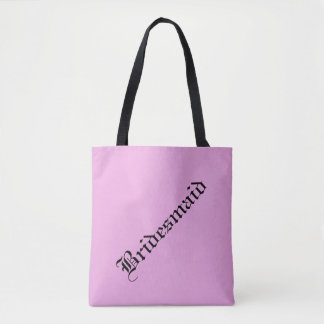 Bridesmaid Tote Bag Tygkasse
