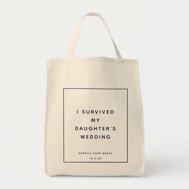 Bridesmaid Tote Gift Tygkasse (Framsidan)