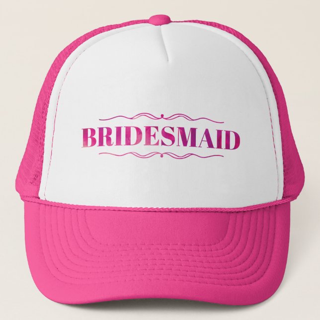 Bridesmaid Truckerkeps (Framsida)