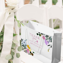 Bridesmaid WildblommGräsmatta White Tack Large