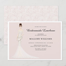 Bridesmaids Luncheon Mode-inbjudan Inbjudningar