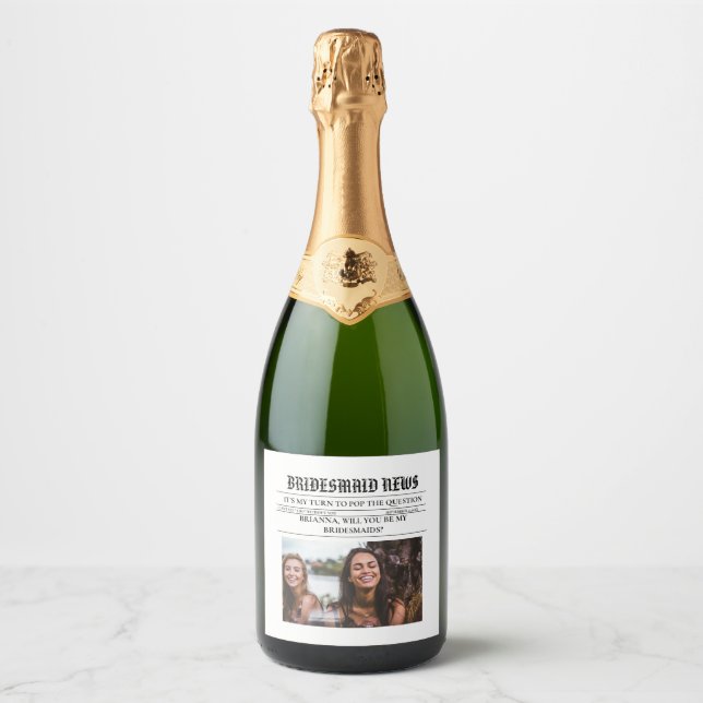 Bridesmais frieri tidningen+Bridesmaid Info Card (Framsida)