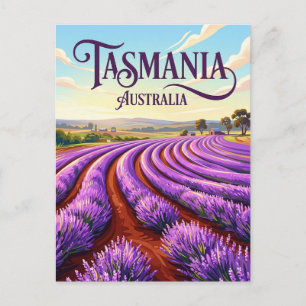 Bridestowe Lavender Estate Australien Vykort