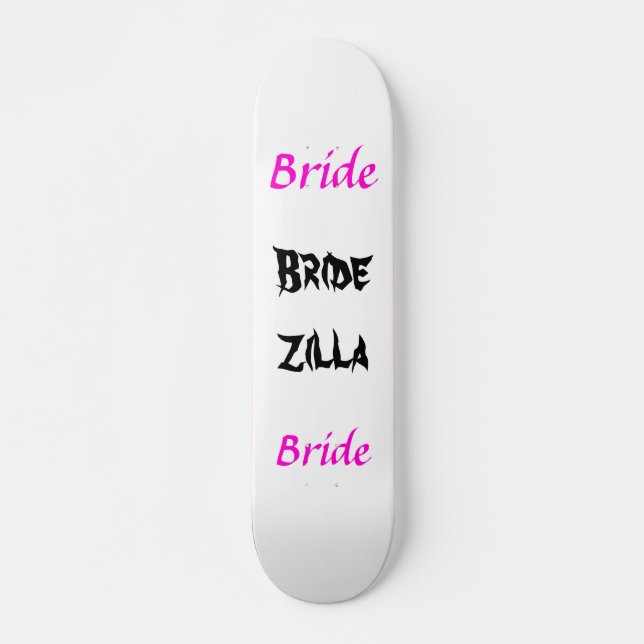 Bridezilla Bride Old School Skateboard Bräda 21,6 Cm (Framsida)