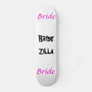 Bridezilla Bride Skateboard Bräda 20 Cm
