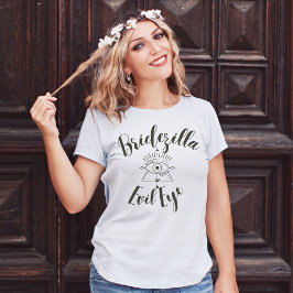 Bridezilla Evil Öga Funny T-Shirt
