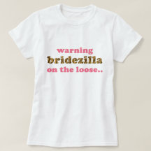Bridezilla i lösvikt | Roligt Tigerprint T-Shirt