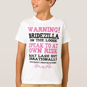 Bridezilla på slussen t-shirt