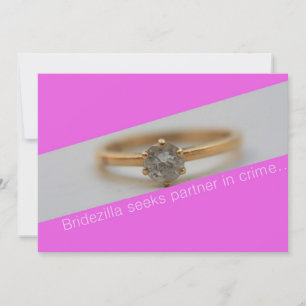 Bridezilla söker partner i brott...