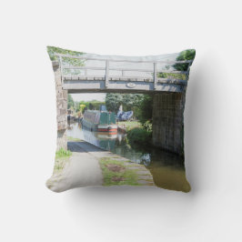 Bridge 14 på Macclesfield Canal Postcard Kudde