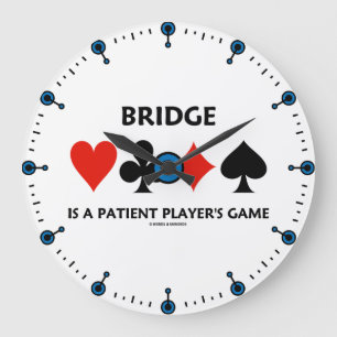 Bridge är en patientspelares Kostym med fyra kort Stor Klocka