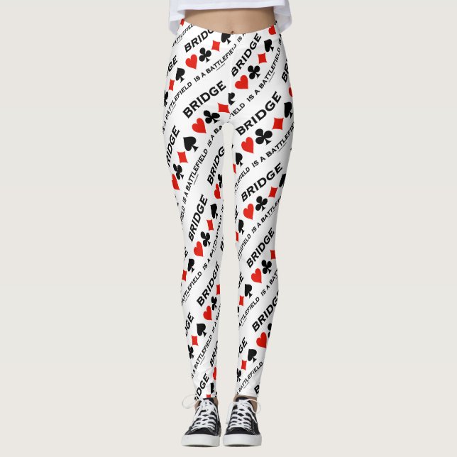 Bridge är ett batterefält med fyra kort Kostym Leggings (Framsida)