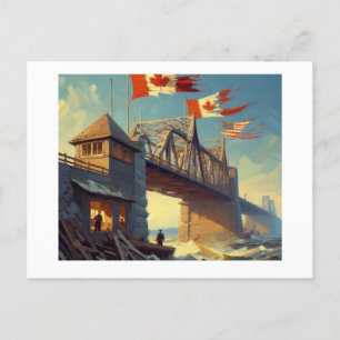 Bridge Canada USA, Vykort