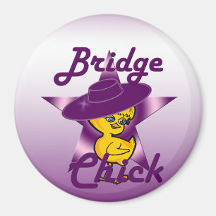 Bridge-Chick #9 Magnet