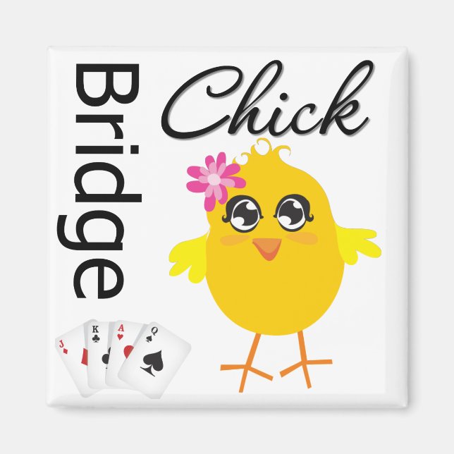 Bridge-Chick Magnet (Framsidan)