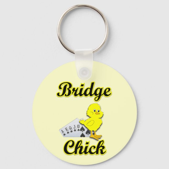 Bridge-Chick Nyckelring (Framsida)