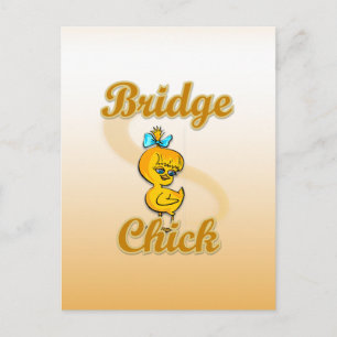 Bridge-Chick Vykort